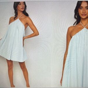 Beautiful breathable low back mini dress